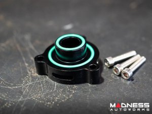 FIAT 500 Blow Off Adaptor Plate - SILA Concepts - Black - 1.4L Multi Air Turbo